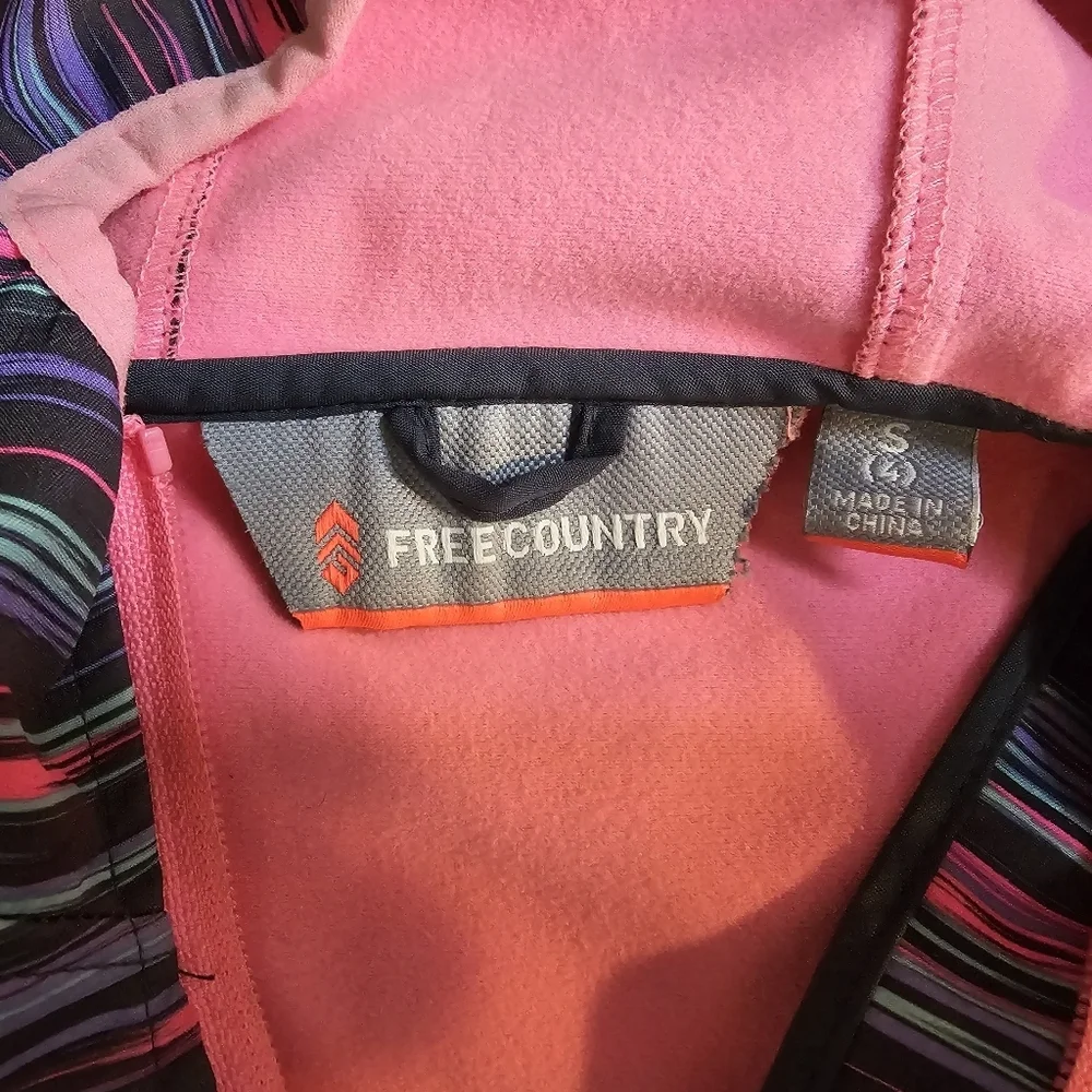 Free Country Girls Size Small (4) Zipper Jacket